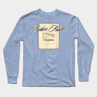 Parker Knoll Wine Vineyard Napa Valley Long Sleeve T-Shirt